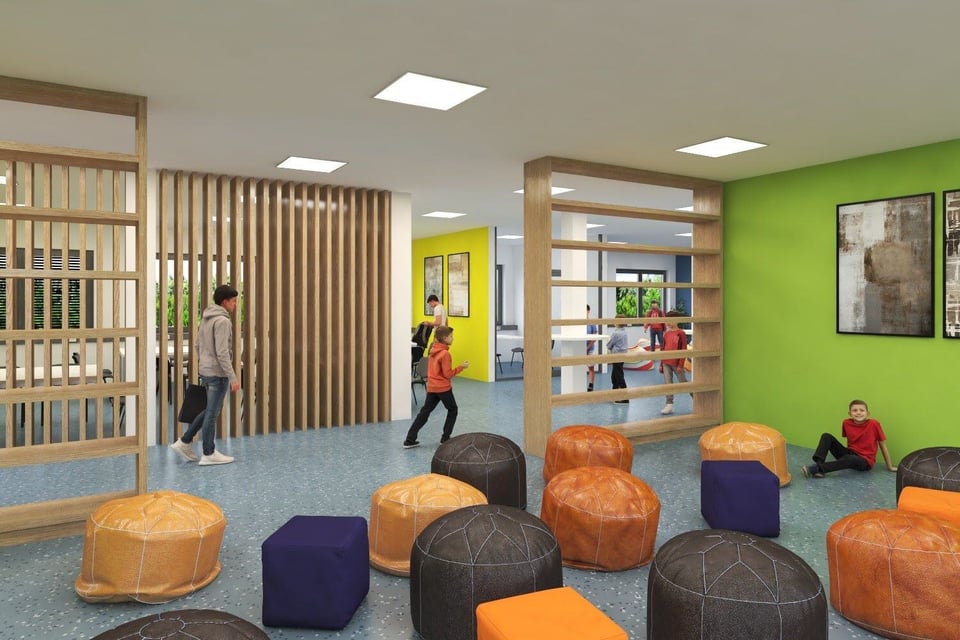 Clusterschulen in flexiblen Modulgebäuden 02 Adapteo DE