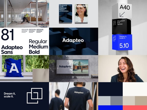 Adapteos neue Markenidentität für eine flexible Zukunft - Change happens