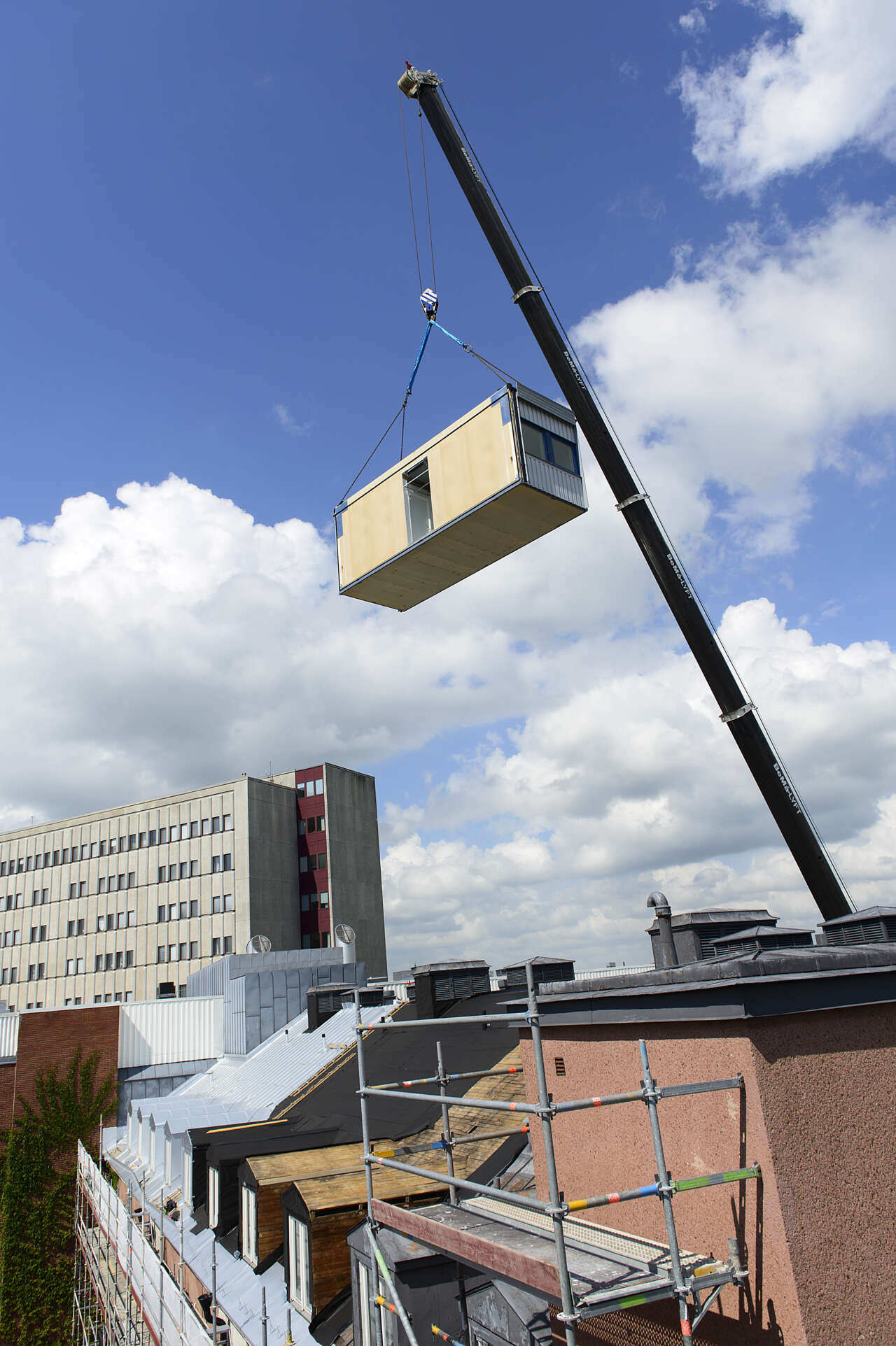 Flexible Mietcontainer und Kaufsysteme für modulare Gebäude | Adapteo