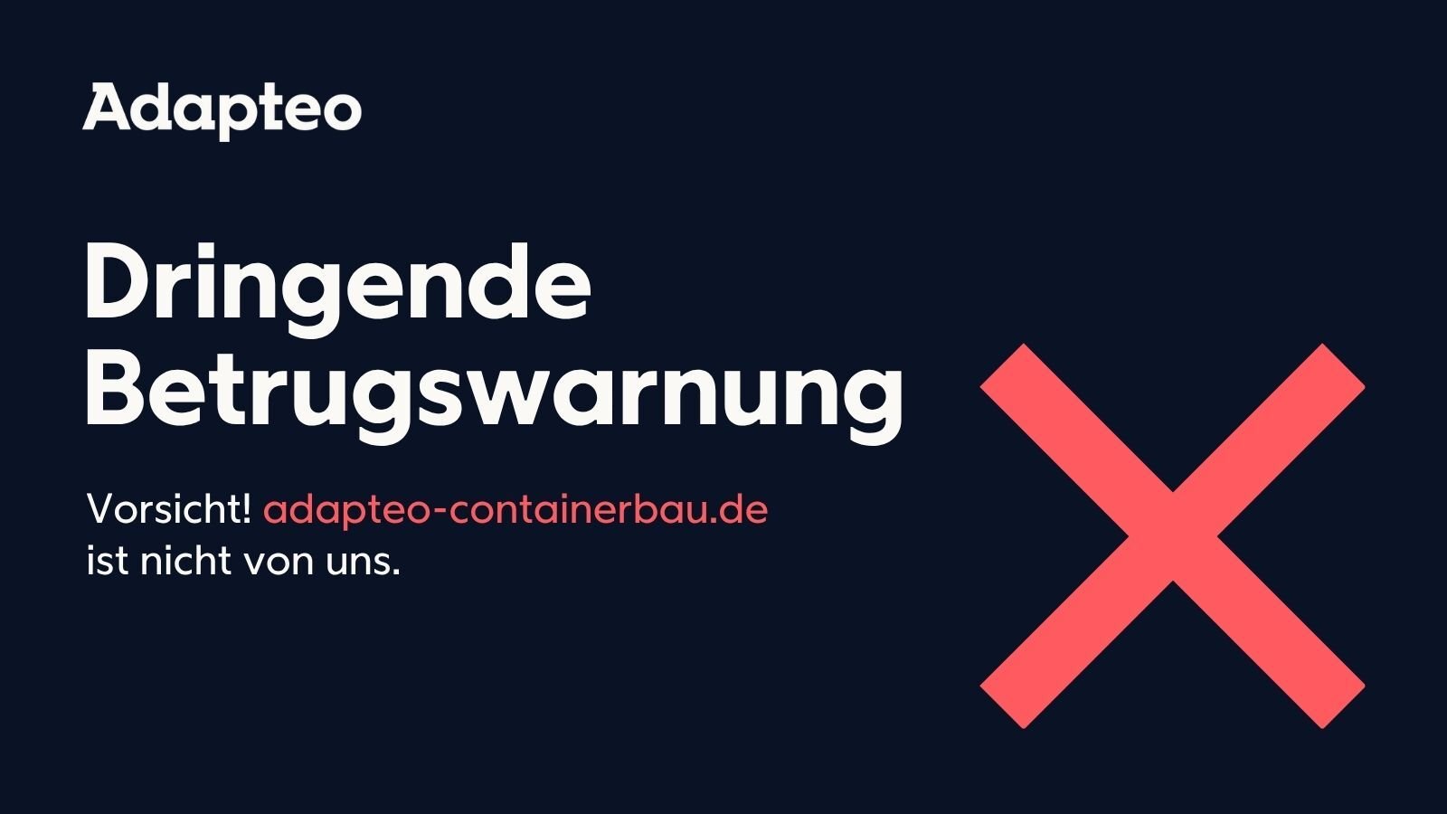 <span id="hs_cos_wrapper_name" class="hs_cos_wrapper hs_cos_wrapper_meta_field hs_cos_wrapper_type_text" style="" data-hs-cos-general-type="meta_field" data-hs-cos-type="text" >Dringende Betrugswarnung vor der Seite adapteo-containerbau.de!</span>